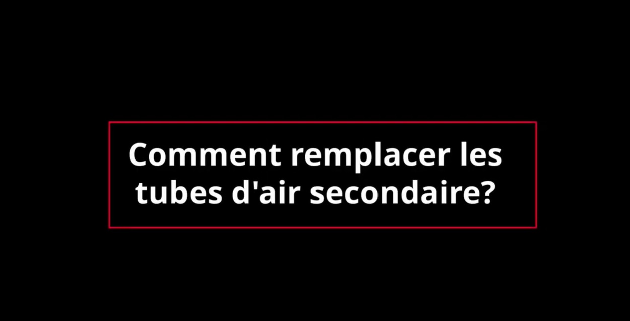 Comment remplacer les tubes d'air secondaire d'un poêle à bois?